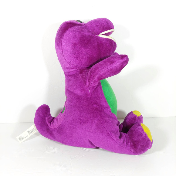 Fisher-Price Jumbo Talking Barney Dinosaur Children Plush 2001 Working - Tested - Picture 4 of 7